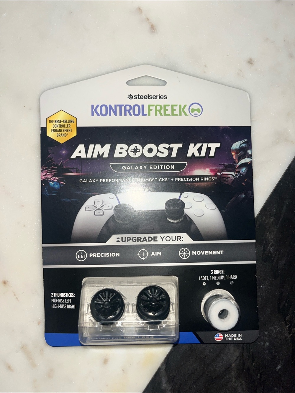 KontrolFreek Aim Boost Kit Galaxy Edition by SteelSeries - Black
